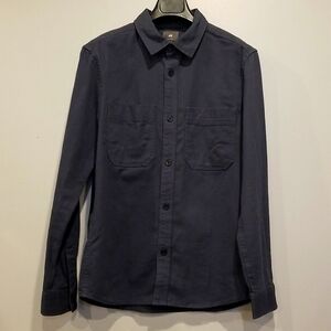 WORN TWICE H&M Mens Navy Overshirt sz Small